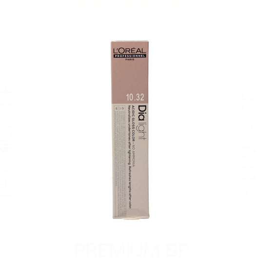 Permanent Dye L'Oreal Professionnel Paris Dia Light Ammonia-free Nº 7,43-0
