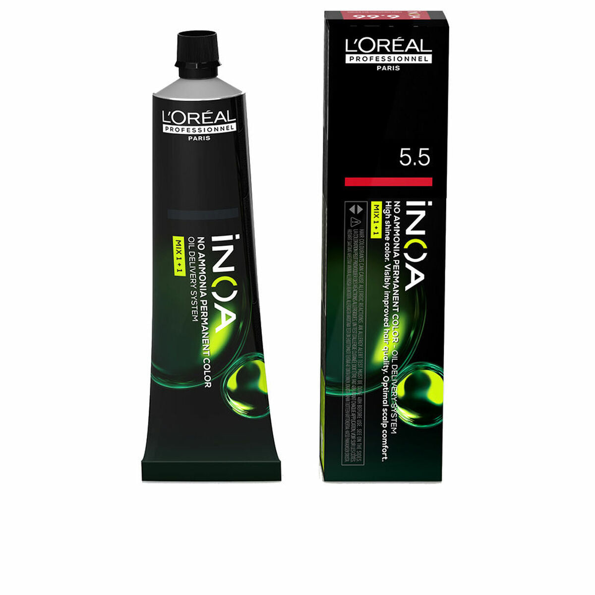 Permanent Dye L'Oreal Professionnel Paris Inoa Nº 5.5 60 g-0