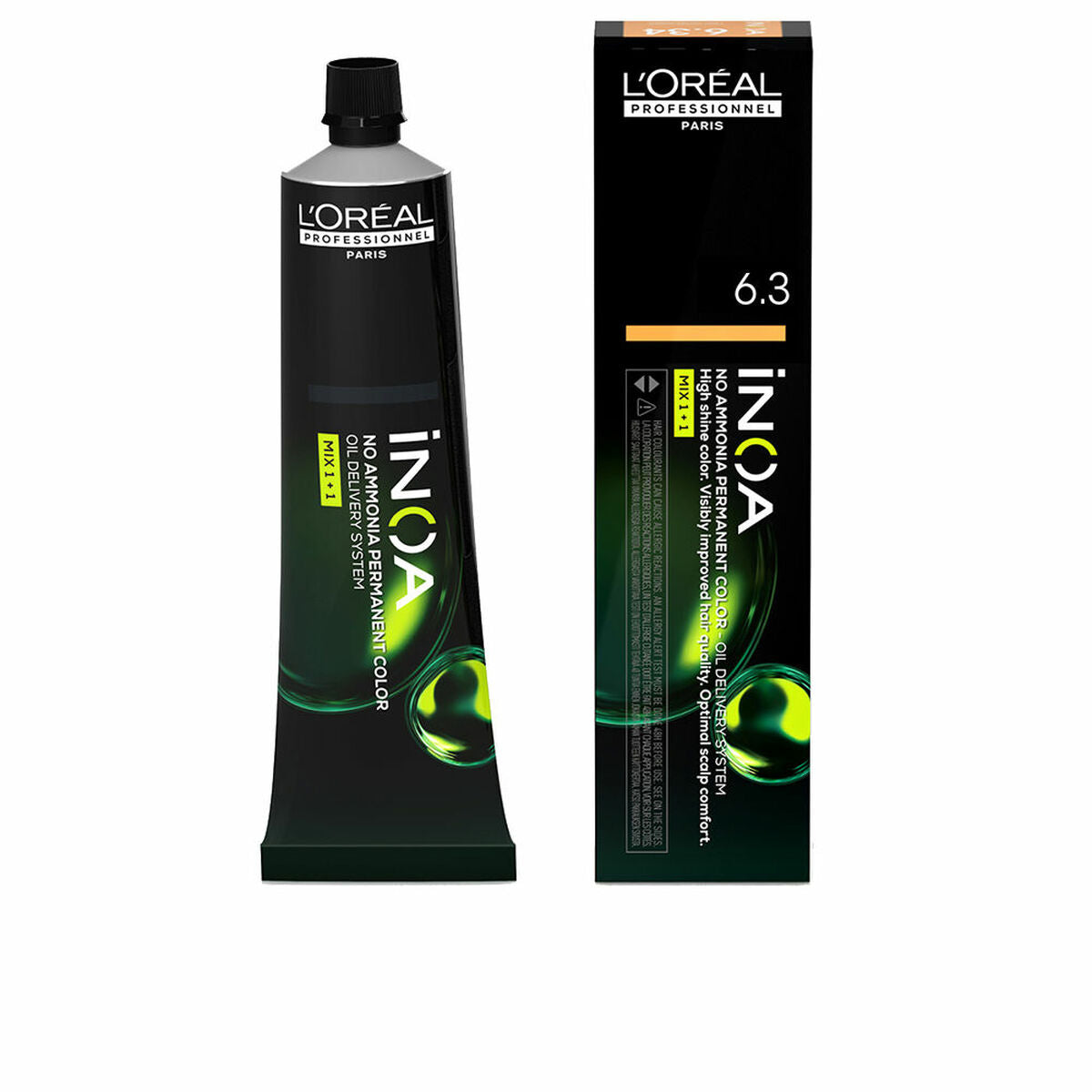 Permanent Dye L'Oreal Professionnel Paris Inoa Nº 6.3 60 g-0