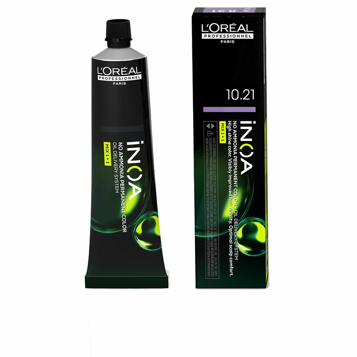 Permanent Dye L'Oreal Professionnel Paris Inoa Nº 10.21 60 g-0