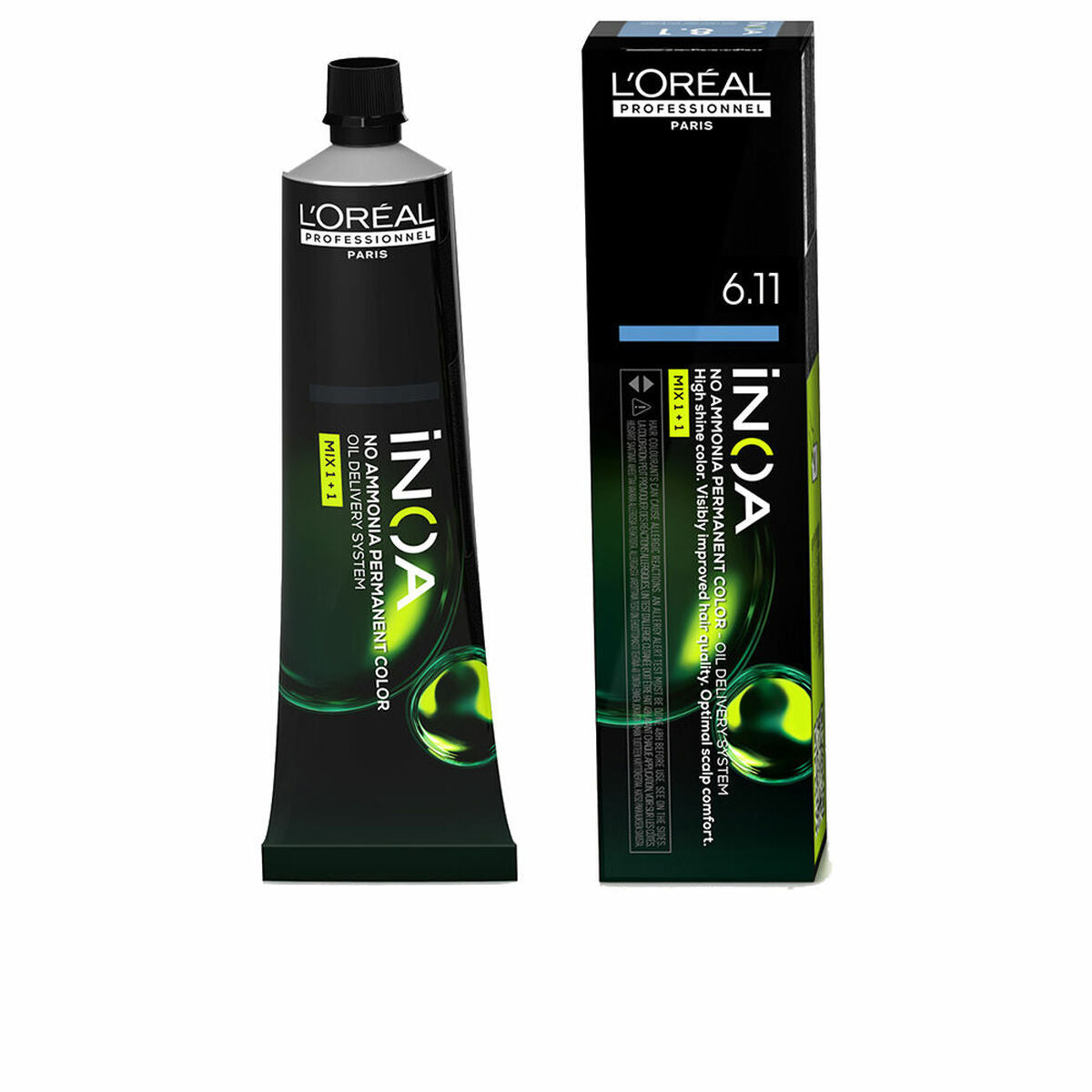 Permanent Dye L'Oreal Professionnel Paris Inoa Nº 6.11 60 g-0