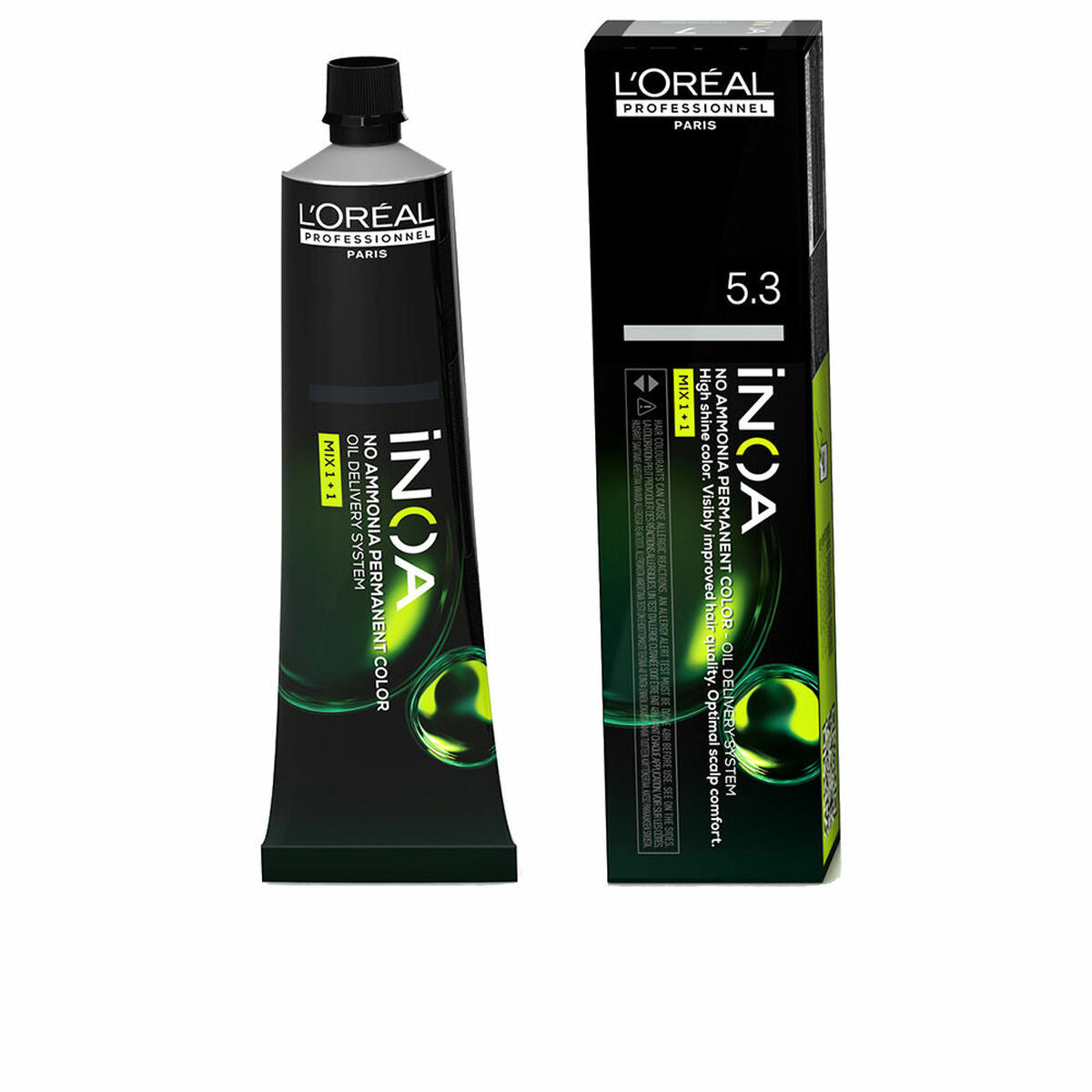 Permanent Dye L'Oreal Professionnel Paris Inoa Nº 5.3 60 g-0