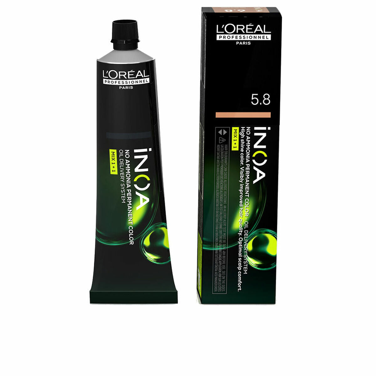 Permanent Dye L'Oreal Professionnel Paris Inoa Nº 5.8 60 g-0
