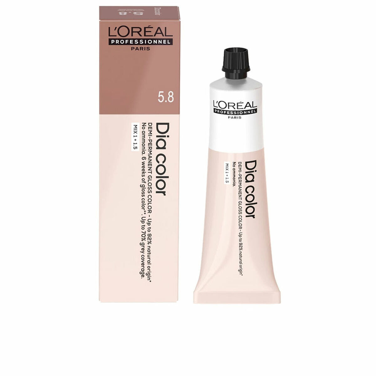 Semi-permanent Colourant L'Oreal Professionnel Paris DIA COLOR Nº 8 60 ml-0