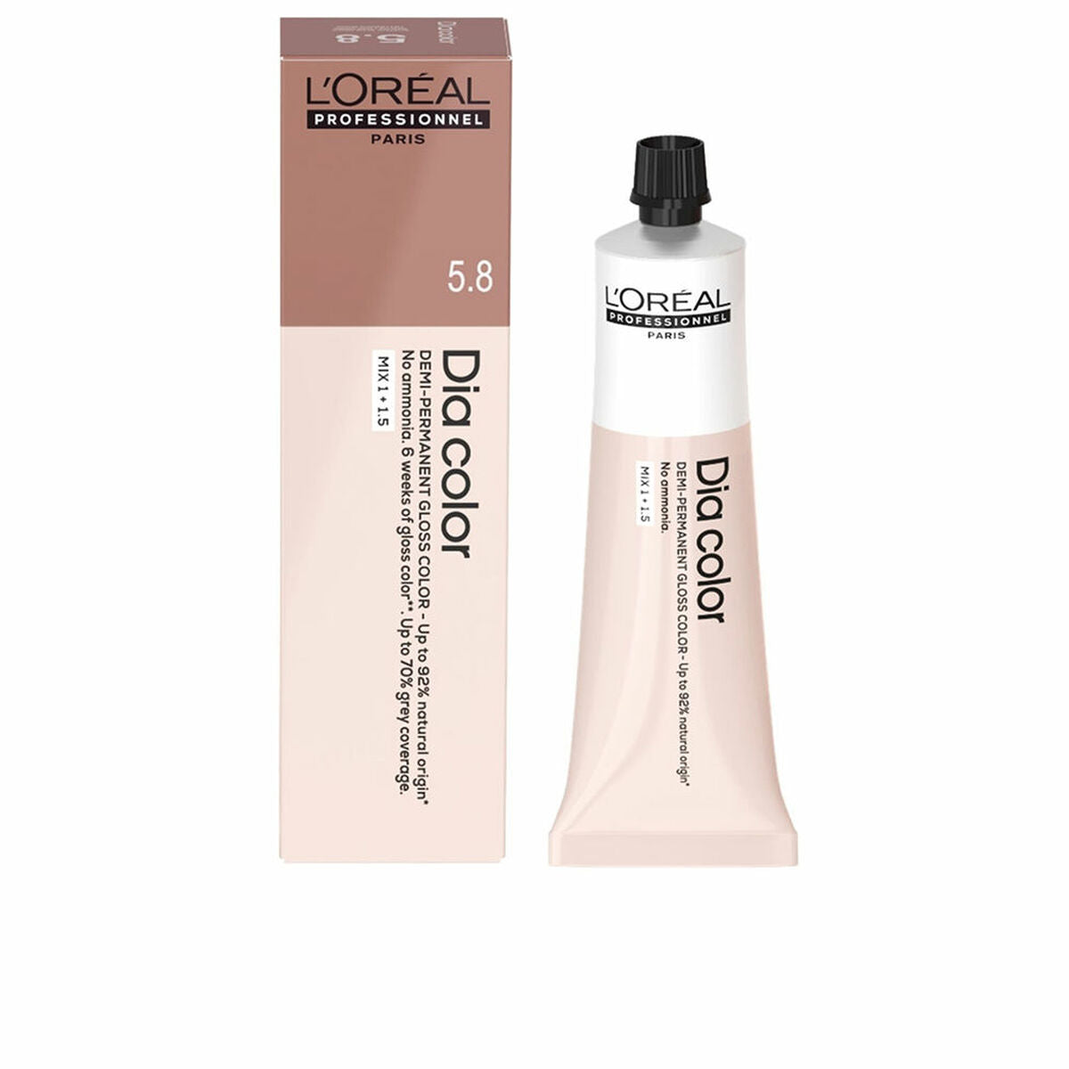 Semi-permanent Colourant L'Oreal Professionnel Paris DIA COLOR Nº 4.45 60 ml-0