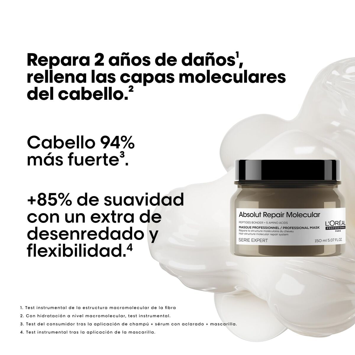 Hair Mask L'Oreal Professionnel Paris ABSOLUT REPAIR MOLECULAR-5