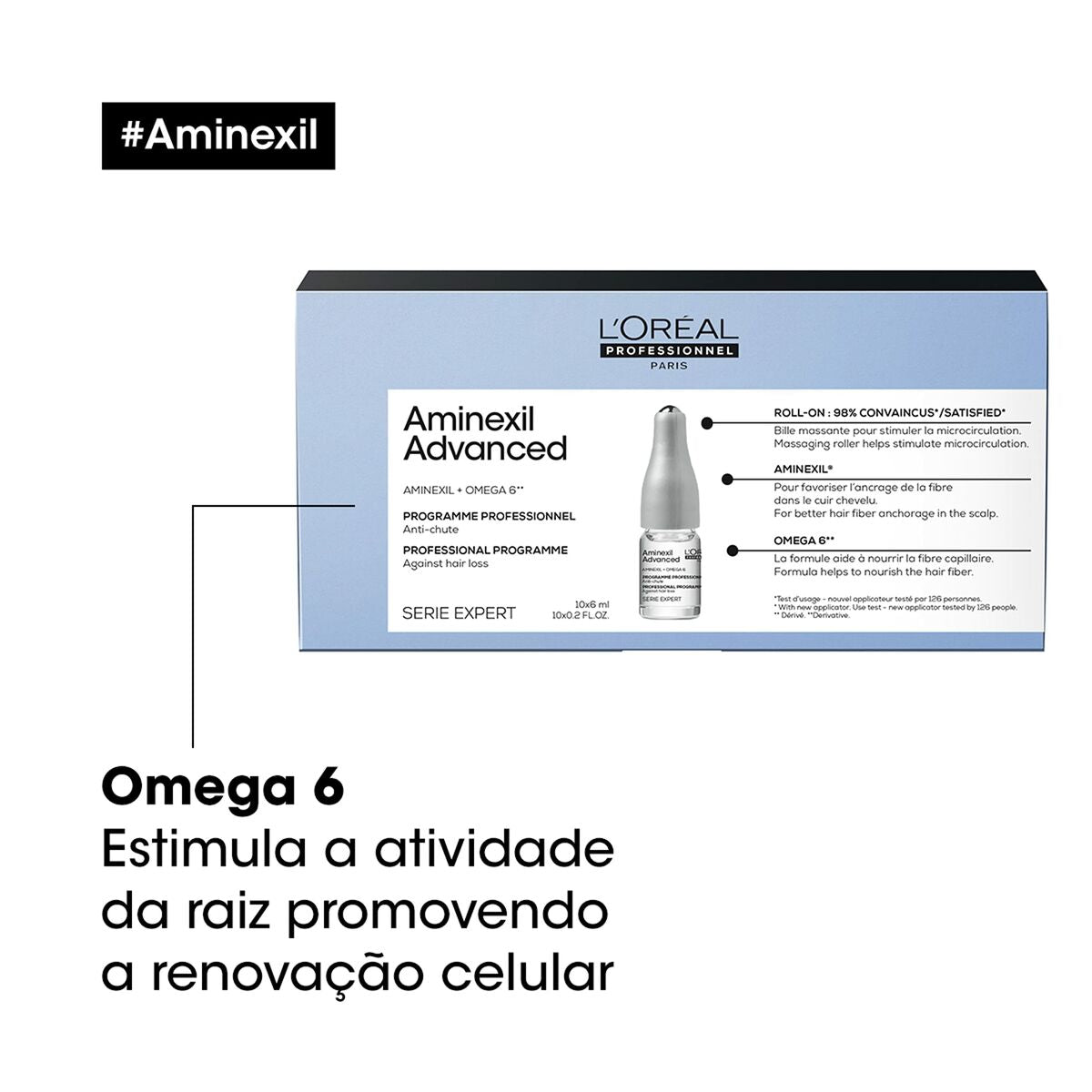 Anti-Hair Loss Ampoulles L'Oreal Professionnel Paris AMINEXIL ADVANCED-9
