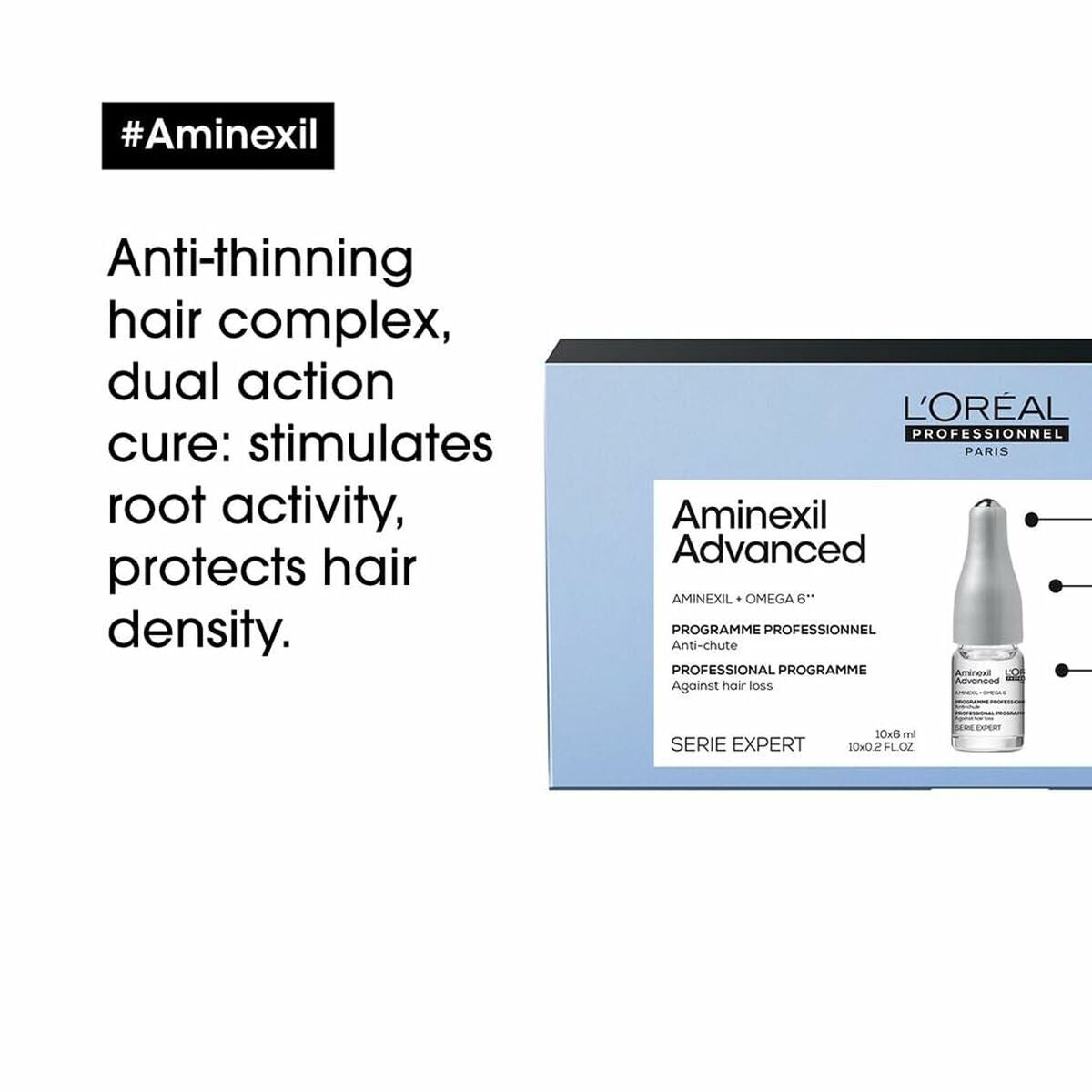 Anti-Hair Loss Ampoulles L'Oreal Professionnel Paris AMINEXIL ADVANCED-5