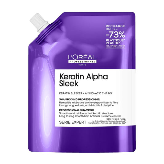 Shampoo L'Oreal Professionnel Paris KERATIN ALPHA SLEEK 500 ml-0