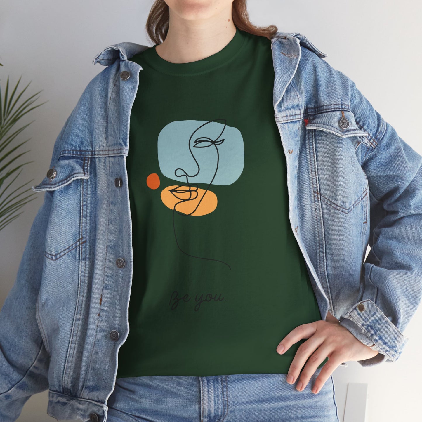 Be You Unisex Cotton Tee - Inspirational Graphic Tee for Self-Love, Gift for Friends, Casual Wear, Birthday, Everyday Comfort