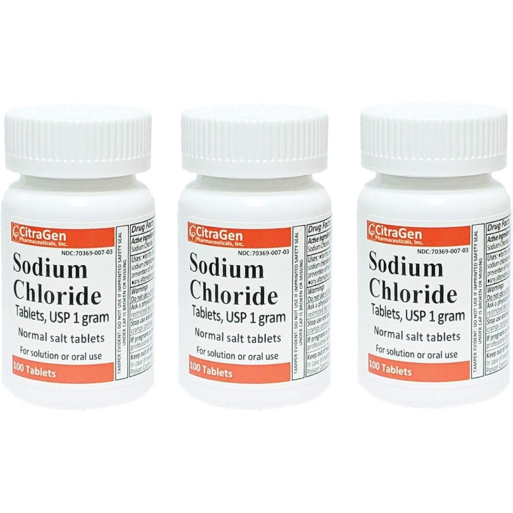 Westminster Pharmaceuticals Sodium Chloride USP - Salt Supplement Tablets