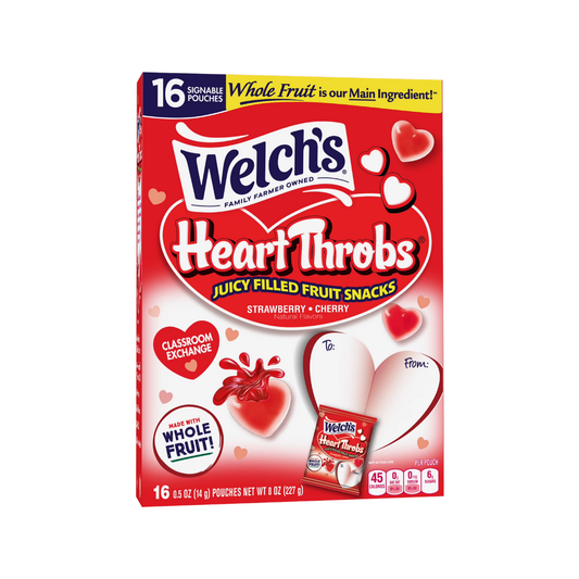 Welch's Juicefuls Heart Throbs Juicy Filled Fruit Snacks 16ct (8oz)