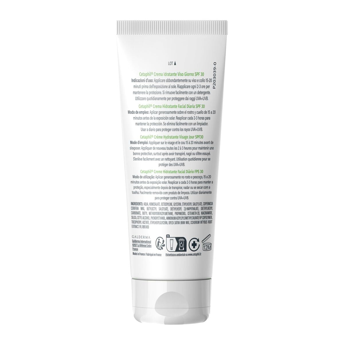 Hydrating Facial Cream Cetaphil CETAPHIL HIDRATANTE Spf 30 50 ml-2