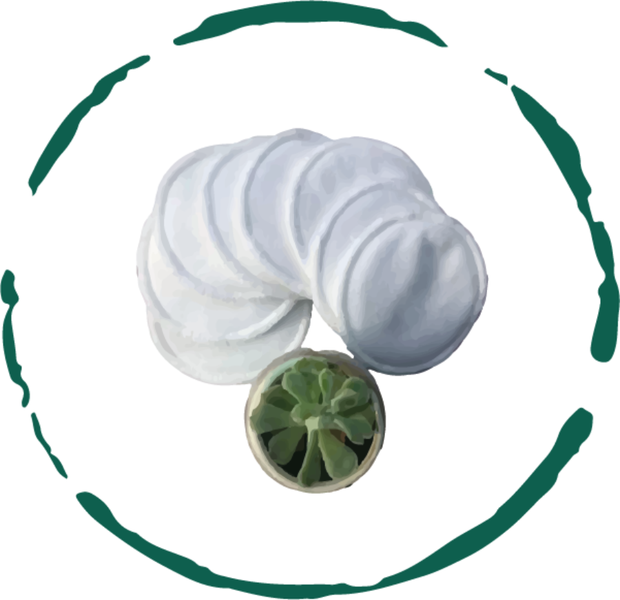 Reusable Facial Rounds Pads (5pcs)