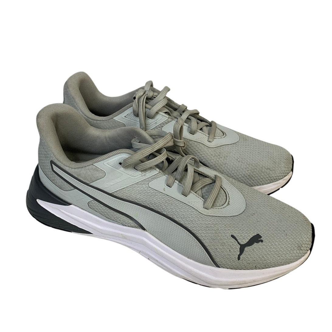 Puma Mens Size 12 Gray Disperse Sneakers Lace Up Low Top Round Toe Shoes