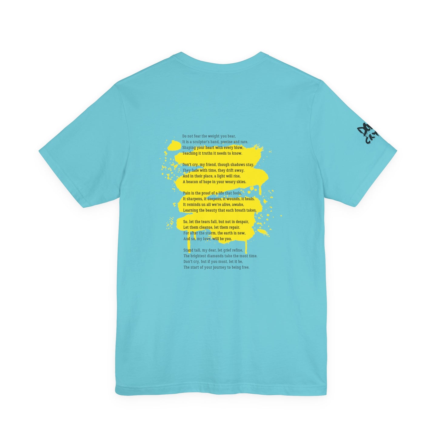 Inspirational Unisex Short Sleeve Tee - Journey to Self-Love & Empowerment