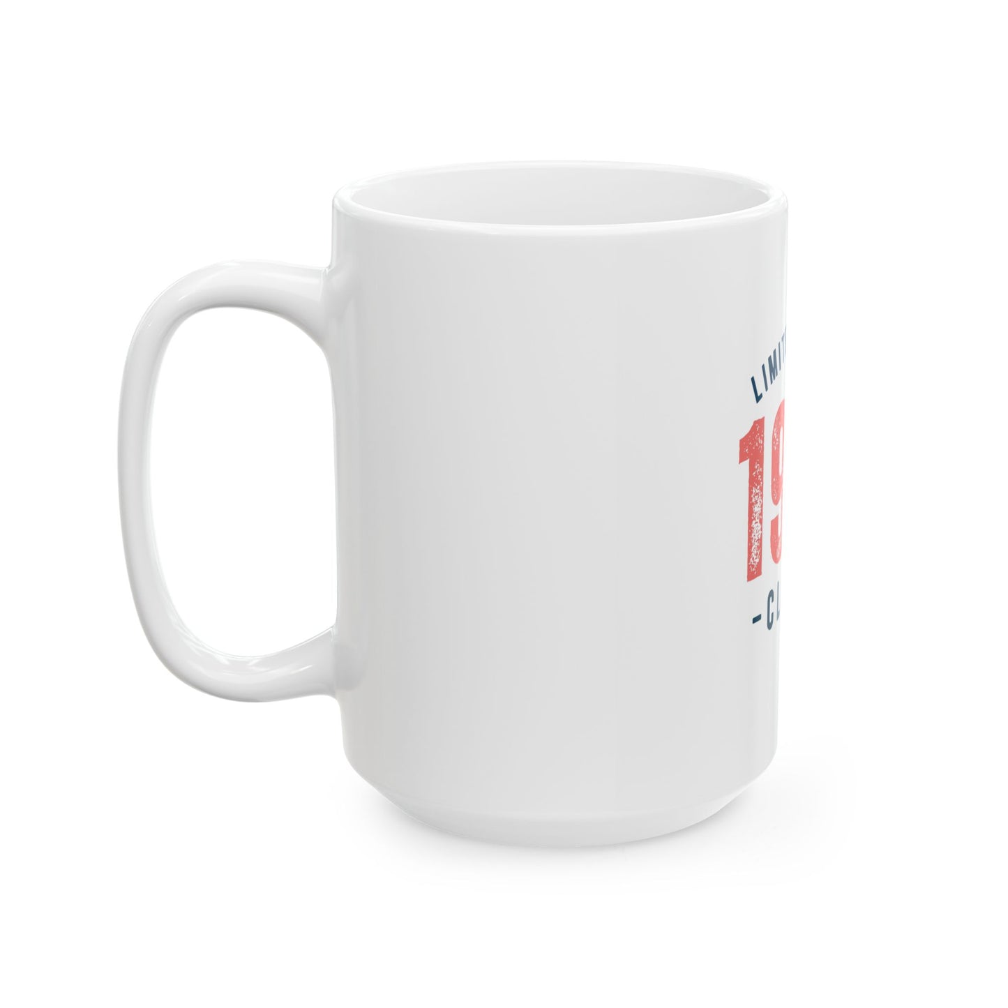 Limited Edition 1989 Classic Ceramic Mug - Perfect Gift for Coffee Lovers, Retro Vibe, Birthday, Keepsake, Home Decor