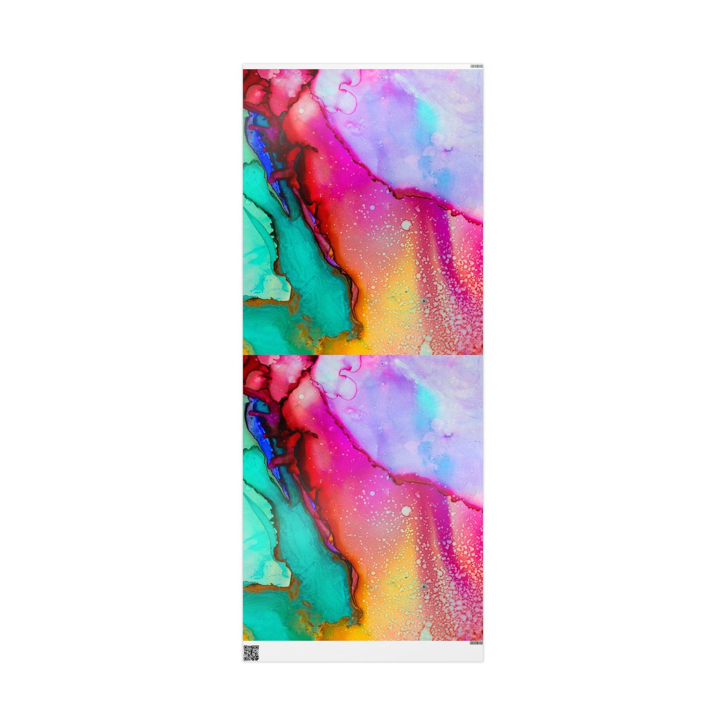 Vibrant Abstract Wrapping Paper | Colorful Gift Wrap for Parties, Birthdays, Weddings, Holidays, Creative Packaging