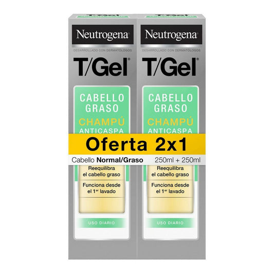 Anti-dandruff Shampoo Neutrogena Gel Champú Anticaspa Graso 250 ml-0