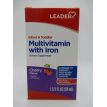 Leader Infant & Toddler Multivitamin Iron Cherry - 1.66 Fl Oz