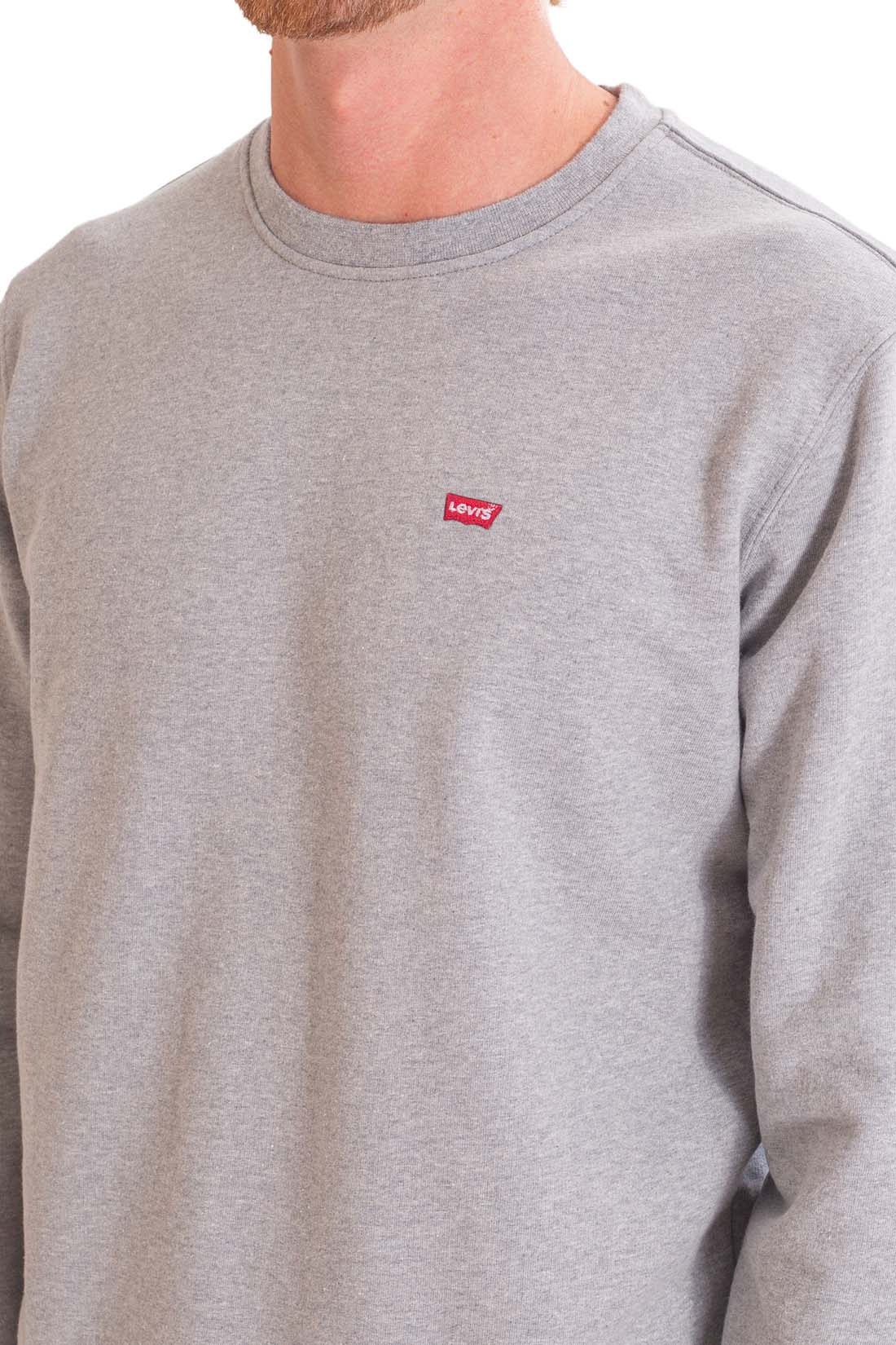 LEVI'S - Men's basic sweatshirt with Batwing logo patch  - Size XXL-48
