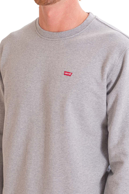 LEVI'S - Men's basic sweatshirt with Batwing logo patch  - Size XXL-60