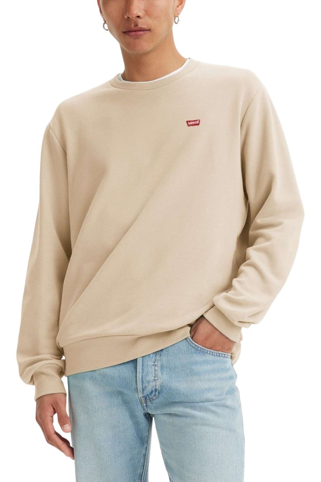 LEVI'S - Men's Original Housemark crewneck sweatshirt - Size XXL-0