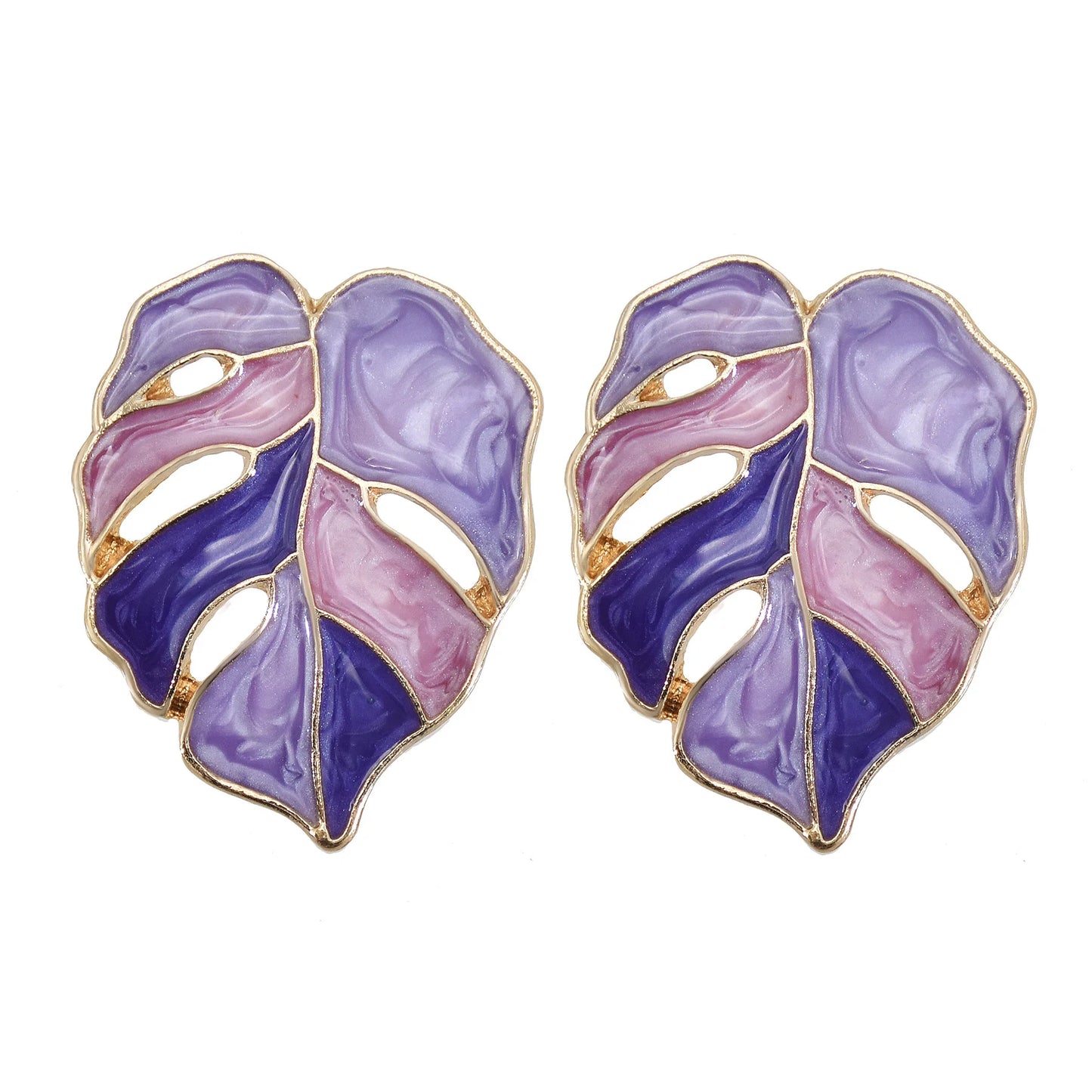Small Bohemian Leaf Earrings for Women Fashion Cute Girl Earrings  Accessories Jewelry Gift