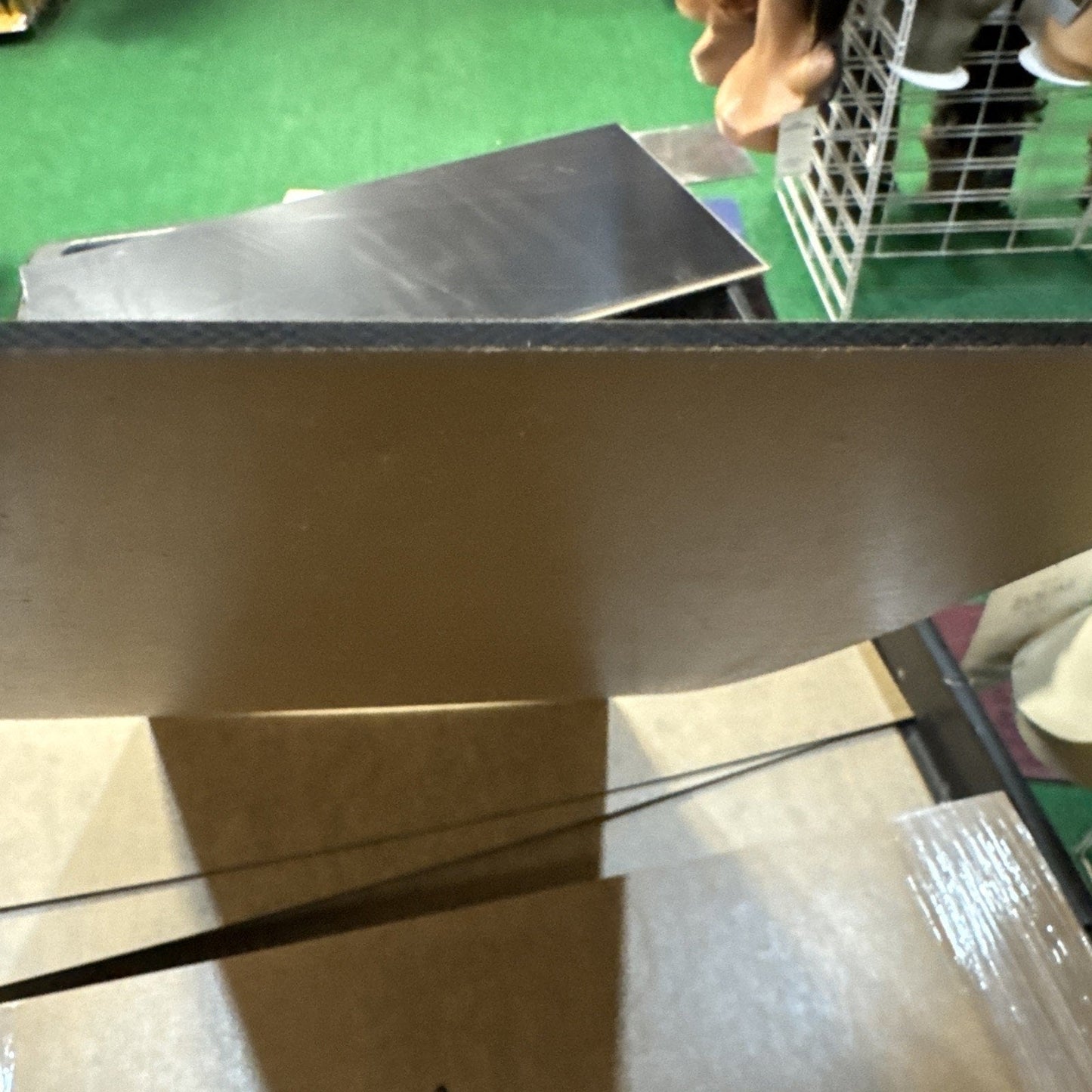 Black Acrylic Sheet 12x24 - 1/8" Thick Plexiglass - New
