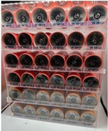 36 Slots Acrylic display - 5D + IMink