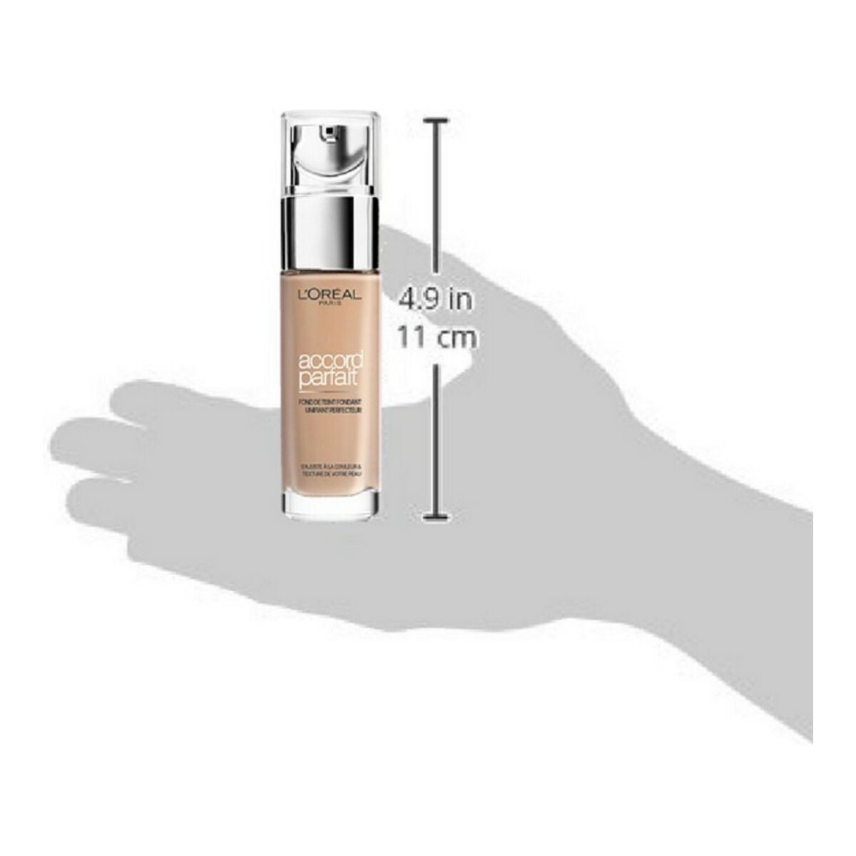 Liquid Make Up Base L'Oreal Make Up Accord Parfait W Nº 7.D/W 30 ml-2