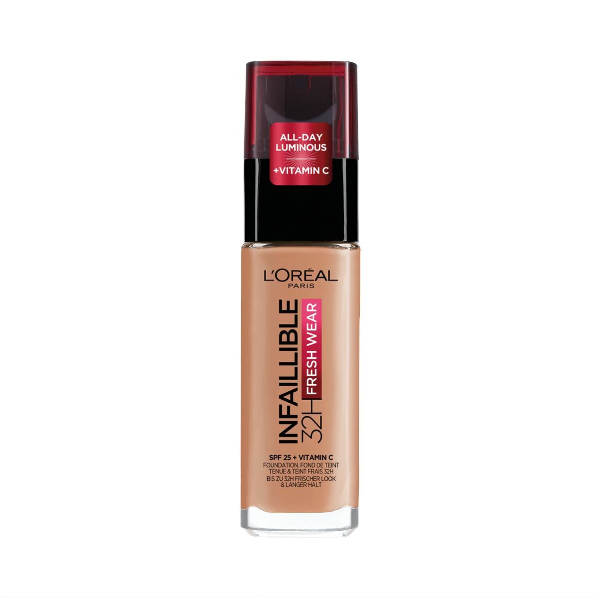 Crème Make-up Base L'Oreal Make Up Infaillible Nº 300-ambre Spf 25 30 ml-0