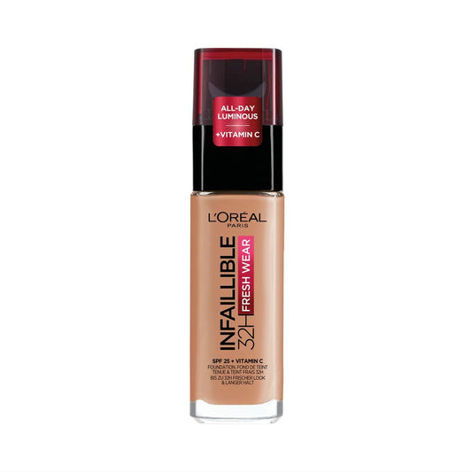 Crème Make-up Base L'Oreal Make Up Infaillible Nº 300-ambre Spf 25 30 ml-0