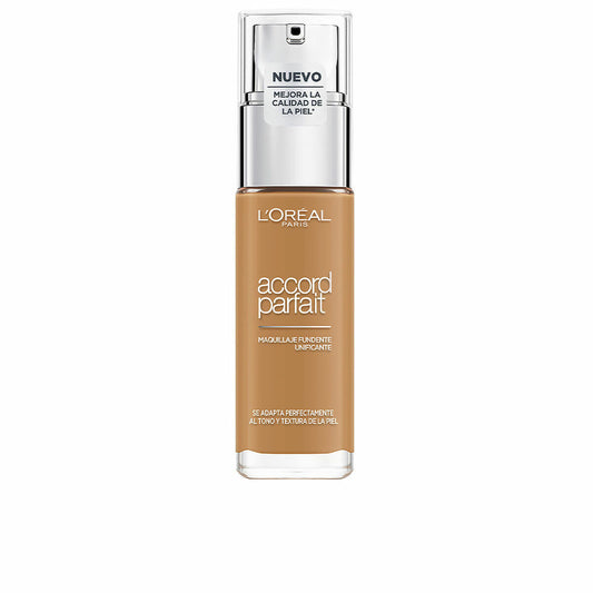 Crème Make-up Base L'Oreal Make Up Accord Parfait 5,5N-sun Nº 5,5n Nº 5,5n-Sun 30 ml-0