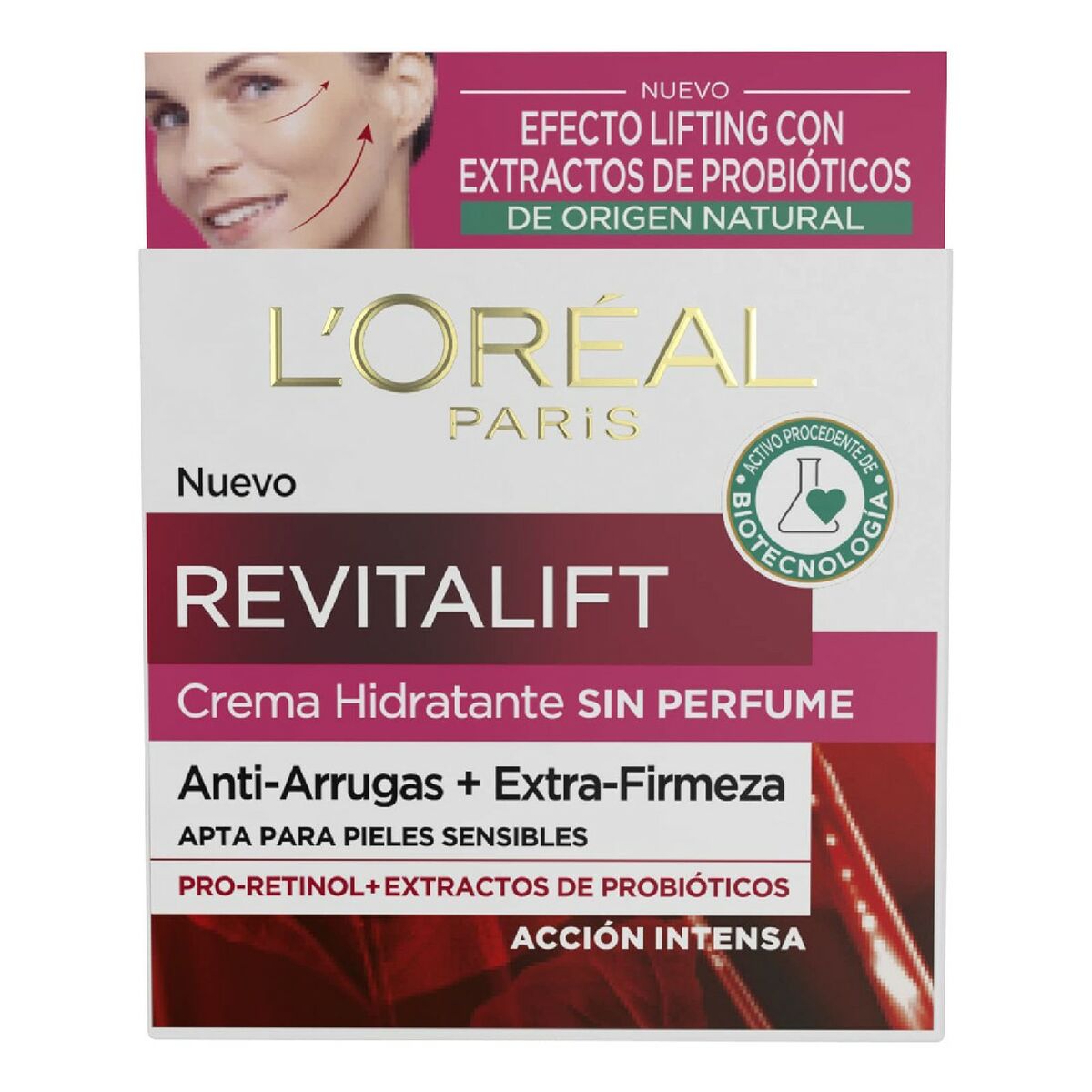 Anti-Wrinkle Cream Revitalift L'Oreal Make Up Revitalift Sin 50 ml-1
