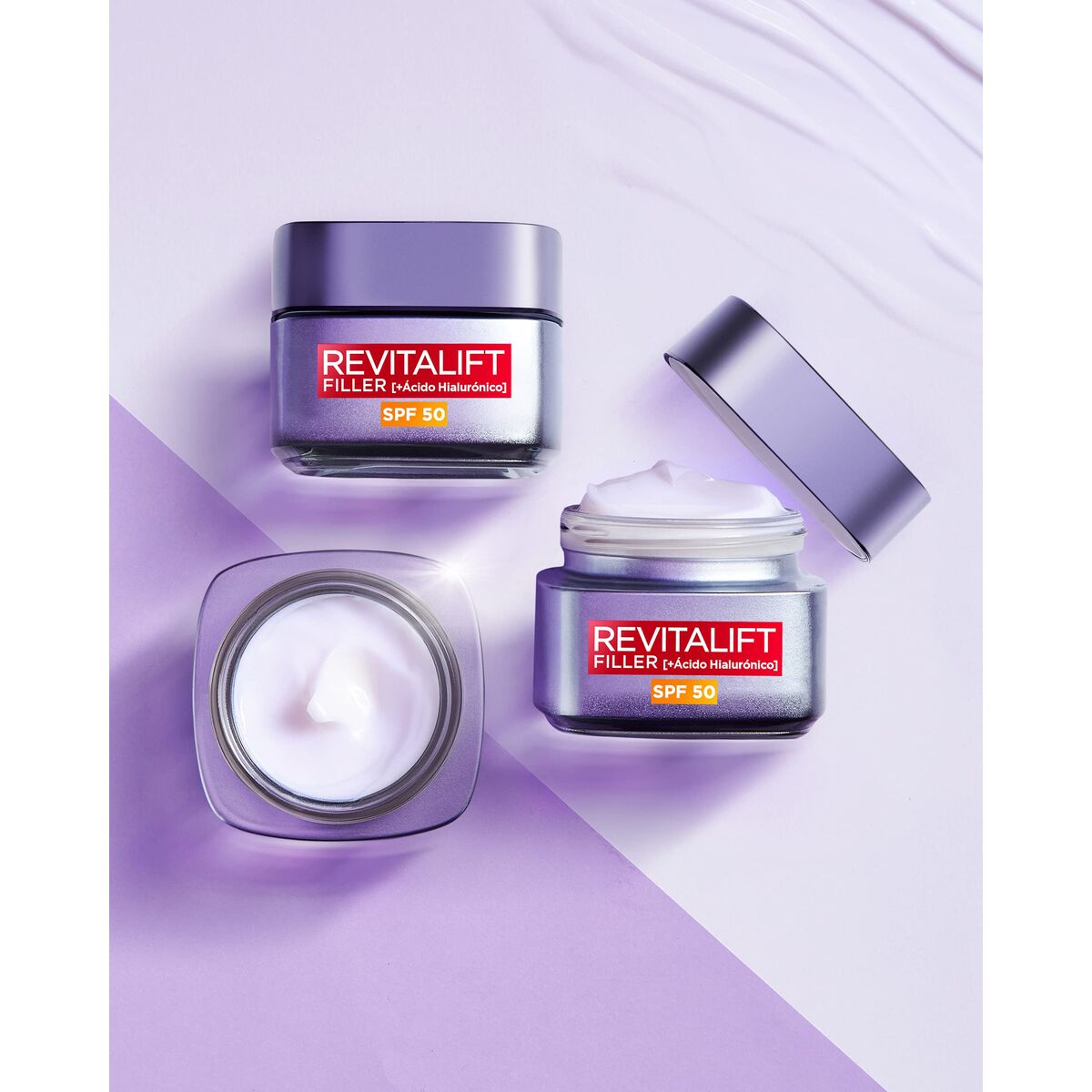 Facial Cream L'Oreal Make Up Revitalift Filler Spf 50 50 ml-2