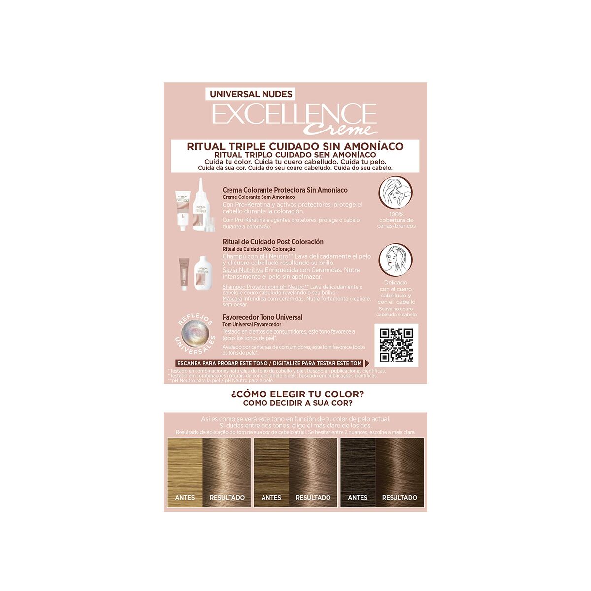 Permanent Dye L'Oreal Make Up Excellence Dark Blonde Nº 6u-Dark Blonde (5 Units)-1