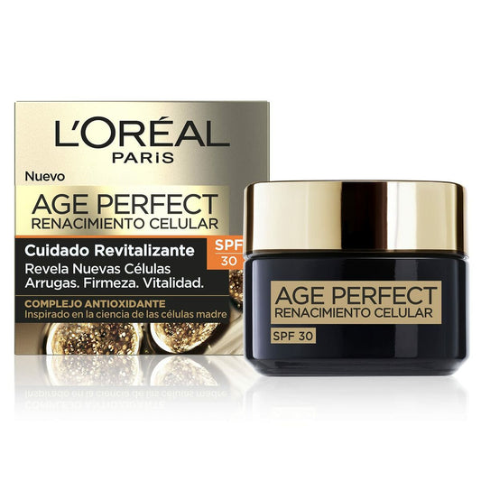 Facial Cream L'Oreal Make Up Age Perfect Cell Renewal Spf 30 50 ml-0