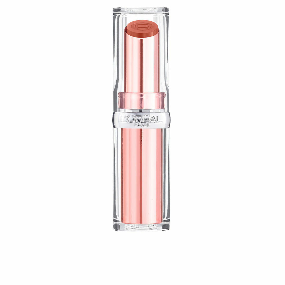 Lipstick L'Oreal Make Up Glow Paradise Nº 107 Nº 107-Brown Enchante 3,8 g-0