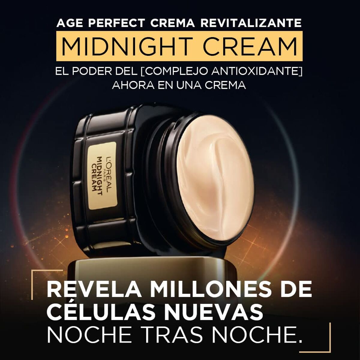 Anti-Ageing Night Cream L'Oreal Make Up Age Perfect 50 ml Revitalising-2