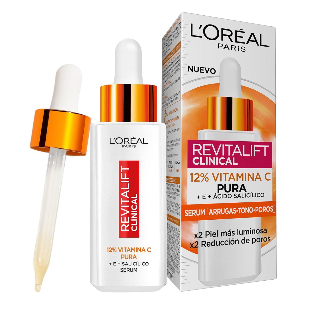 Anti-Ageing Serum L'Oreal Make Up Revitalift Clinical C 30 ml-3