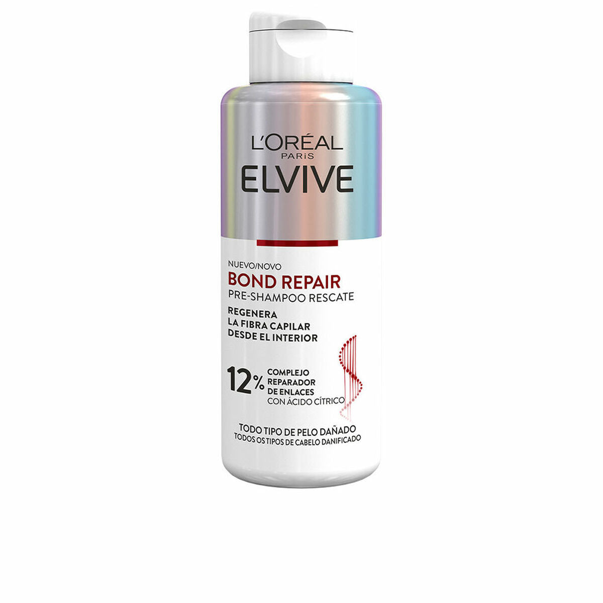 Pre-Shampoo L'Oreal Make Up Elvive Bond Repair 200 ml Strengthening Hair Treatment-0