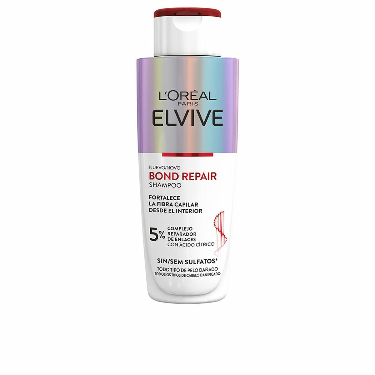 Strengthening Shampoo L'Oreal Make Up Elvive Bond Repair 200 ml-0