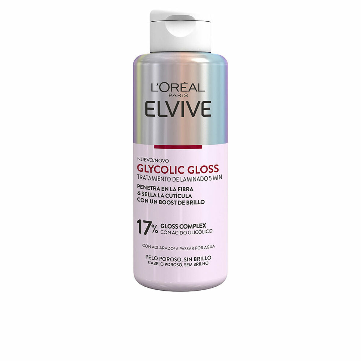 Illuminating hair treatment L'Oreal Make Up Elvive Glycolic Gloss 200 ml 550 ml-0