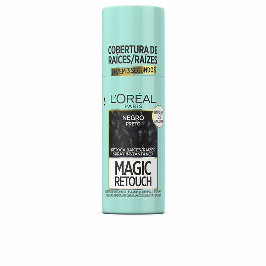 Temporary Corrector Spray for Roots L'Oréal Paris Magic Retouch Black 75 ml-0