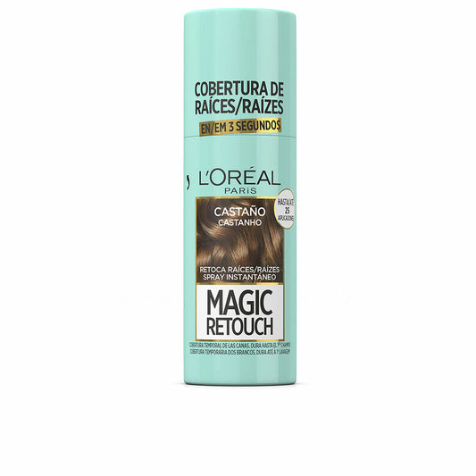 Temporary Corrector Spray for Roots L'Oréal Paris Magic Retouch Brown 75 ml-0