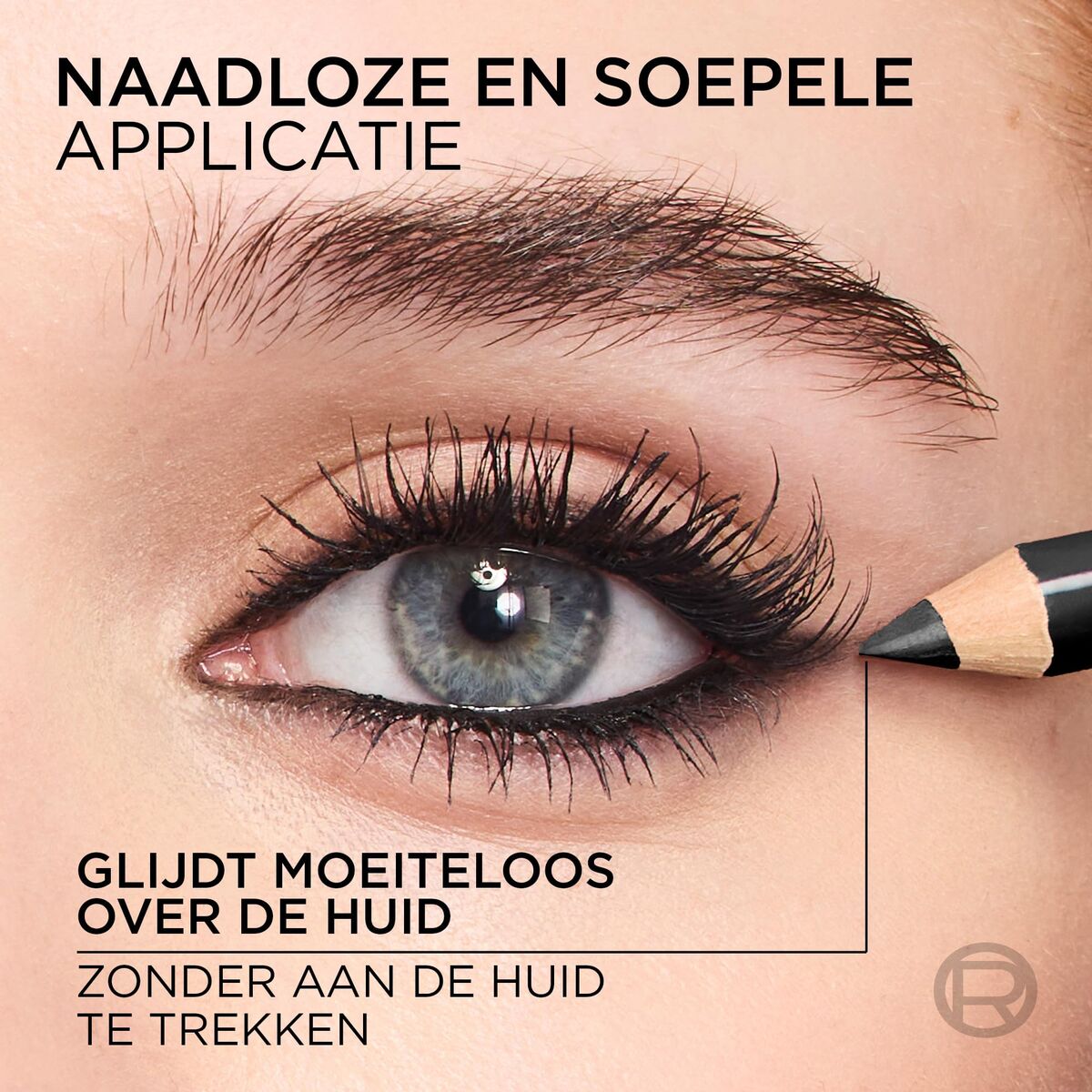 Eye Pencil L'Oreal Make Up HAUTE COULEUR Black (1 Unit)-13