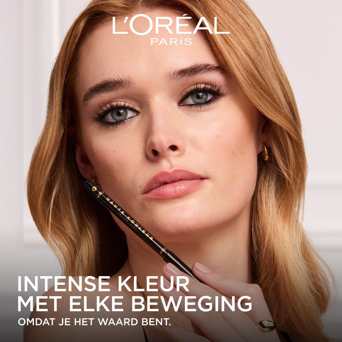 Eye Pencil L'Oreal Make Up HAUTE COULEUR Black (1 Unit)-6