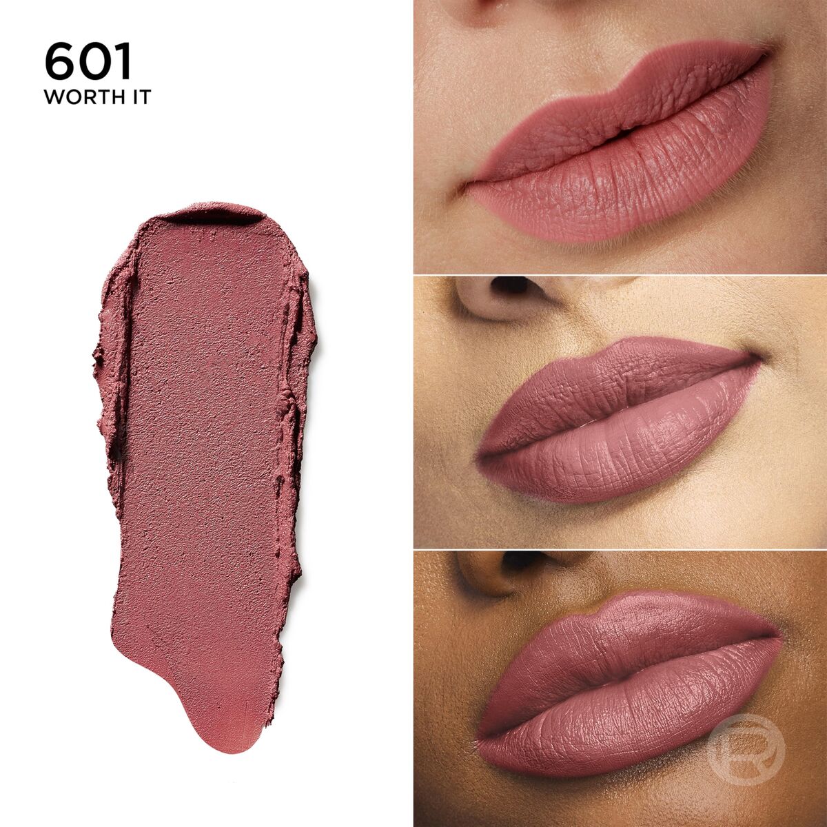 Lipstick L'Oreal Make Up COLOR RICHE Nº 601 Worth it (1 Unit)-4