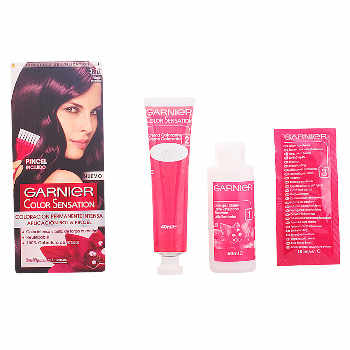 Permanent Dye Color Sensation Garnier
